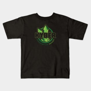 Powered by KYBER - green Kids T-Shirt